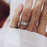Finished: Jade Petite Wave Half Ring