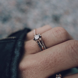 The Solitaire with Chocolate Diamond